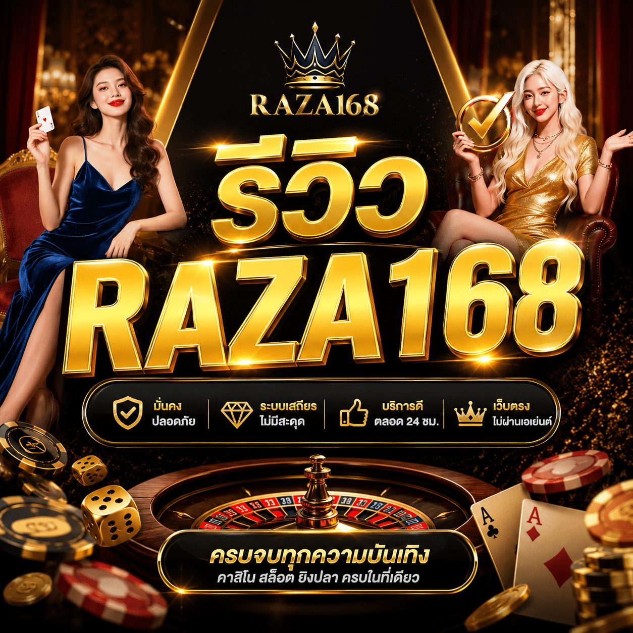 รีวิว RAZA168 จากการทดลองใช้งานจริงในปี 2026